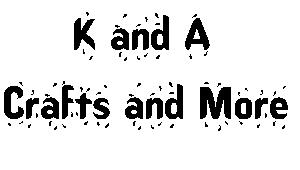 K and A Crafts Logo